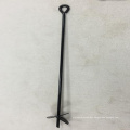 Powder Coated Black 30inch Screw Anchor